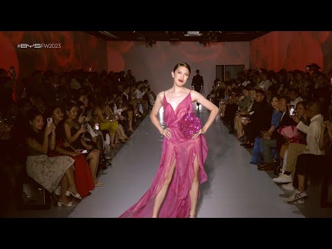 EJ Nacion opening the Cheetah Rivera Fashion Show at the BYSFW23